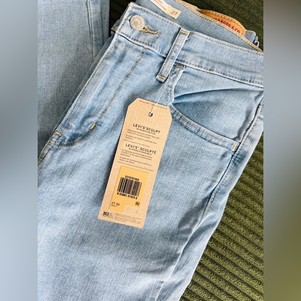 BRAND NEW WITH TAGS — Levi’s 720 High-Rise Super Skinny Jeans (Size 27) - Picture 3 of 10